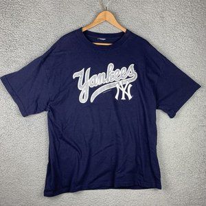 Vintage New York Yankees‎ T-Shirt Size XL Lee Sports 2004 Men's Navy* NO TAG *